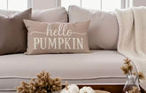 Hello pumpkin cushion ( including insert) 30 x50cm